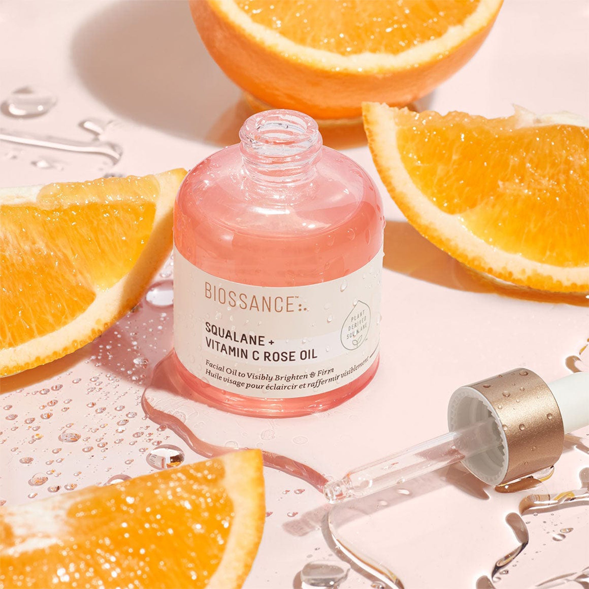 Biossance Rose Oil with Squalane and Vitamin C - PHOTON