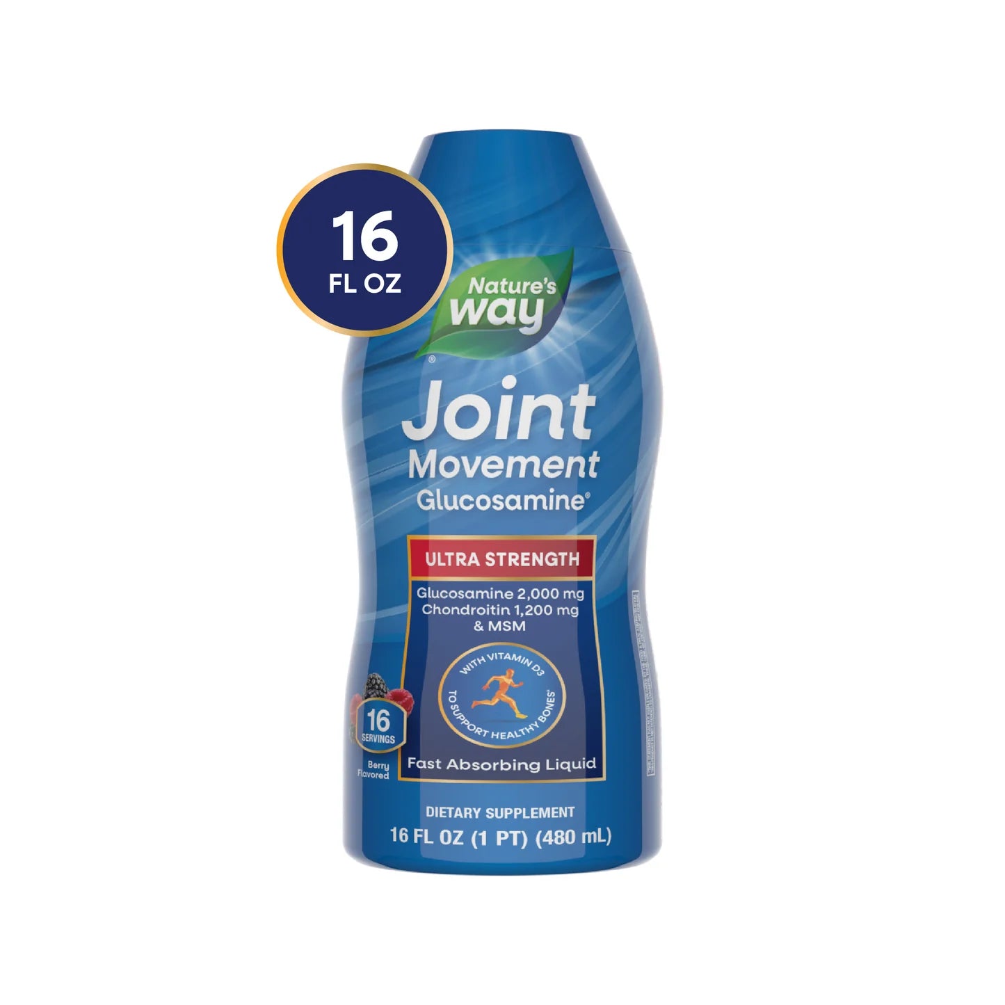 Nature's Way Joint Movement Glucosamine Fast Absorbing Liquid - 16 fl oz