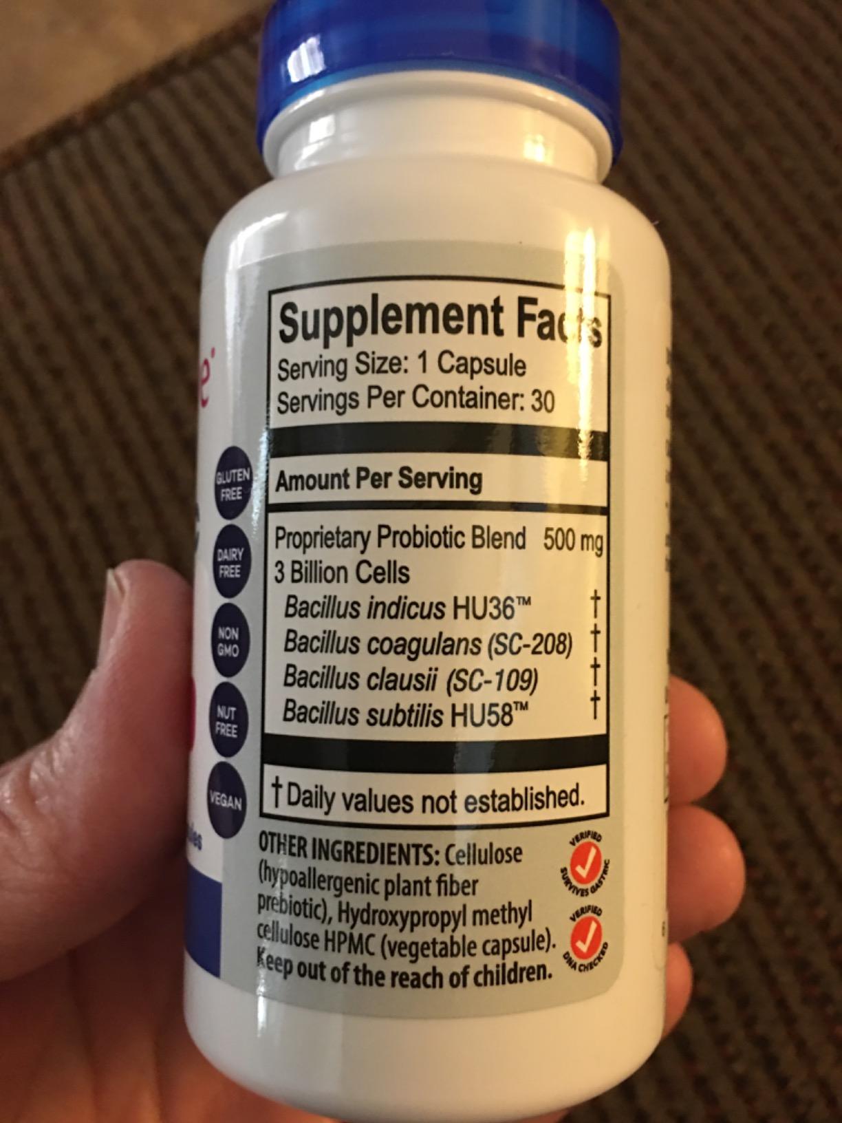 JUST THRIVE PROBIOTIC 90 CAPSULES - PHOTON