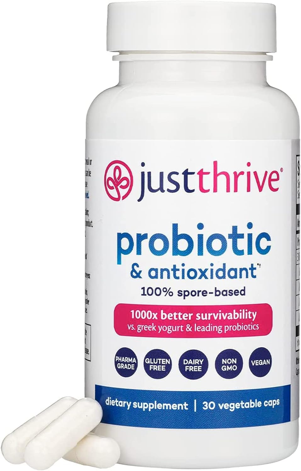 JUST THRIVE PROBIOTIC 90 CAPSULES - PHOTON