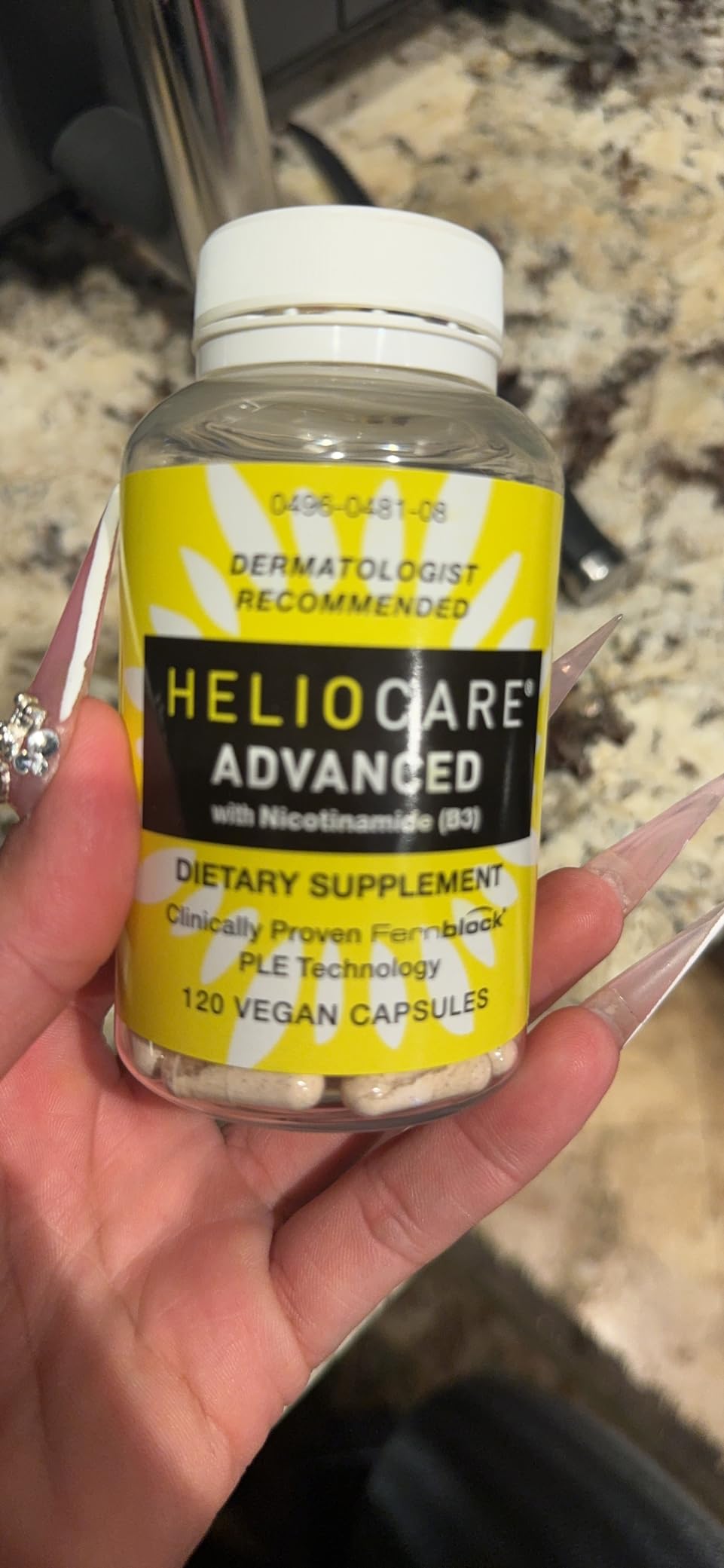 Heliocare Advanced Antioxidant Supplement with Nicotinamide B3 - PHOTON