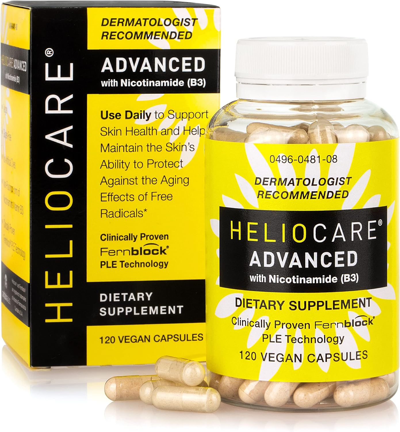 Heliocare Advanced Antioxidant Supplement with Nicotinamide B3 - PHOTON