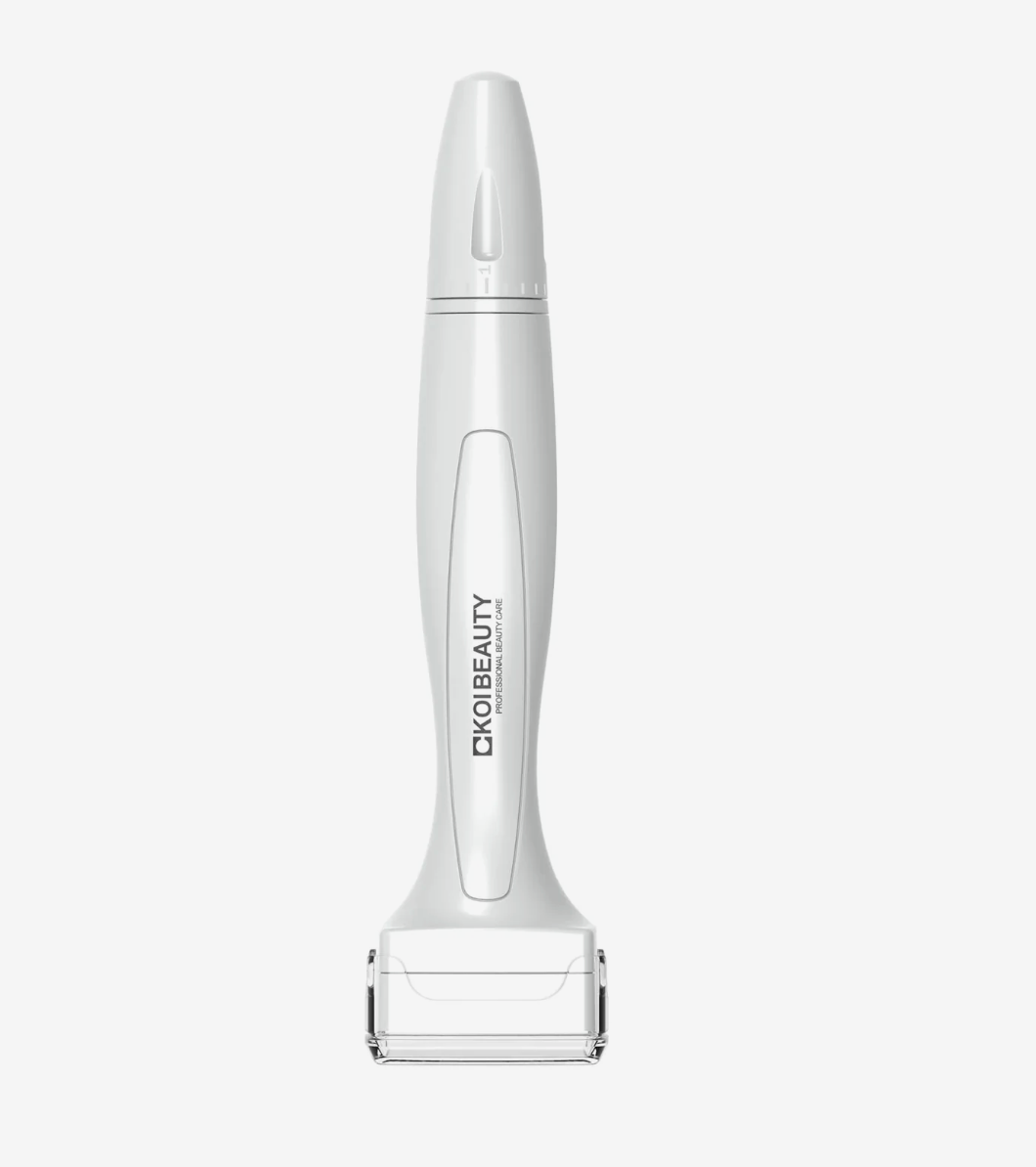 Koi Beauty Adjustable Microneedle Derma Stamp - Professional Derma Stamp for Men Women, Advanced Adjustable Microneedle Stamp Pen