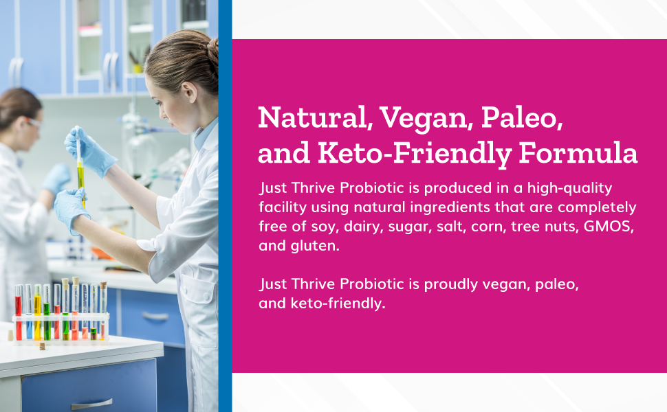 JUST THRIVE PROBIOTIC 90 CAPSULES - PHOTON