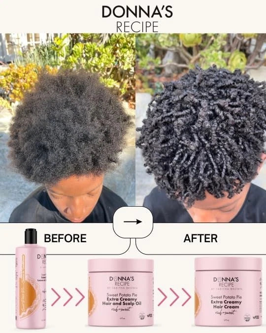 Donna's Recipe by Tabitha Brown CREAM Sweet Potato Pie Extra Creamy