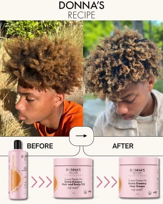 Donna's Recipe by Tabitha Brown CREAM Sweet Potato Pie Extra Creamy